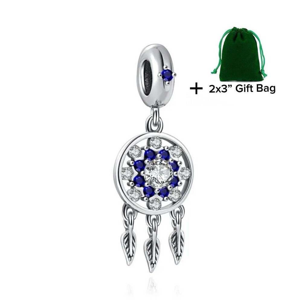 Dream Catcher Bracelet Charm | 925 Silver | Brand New